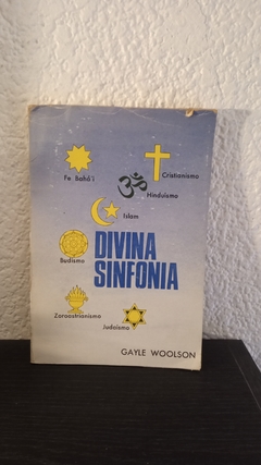 Divina Sinfonia (usado, detalle en tapa) - Gayle Woolson