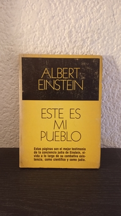 Este es mi pueblo (usado) - Albert Einstein