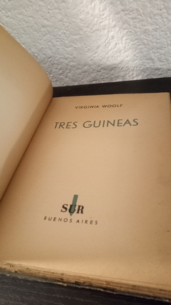 Tres Guineas (usado) - Virginia Woolf - comprar online