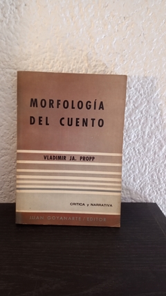 Morfología del cuento (usado) - Vladimir Ja. Propp