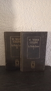 La piedra Lunar (2 tomos, usado, detalle en tapa y canto, tomo 1 encuadernado al revés) - W. Wilkie Collins