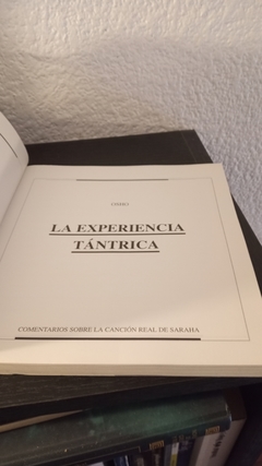 La experiencia tántrica (usado) - Osho - comprar online