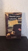 Muertes poco naturales (usado) - P. D. James