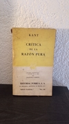 Crítica de la razón pura (usado, detalle en canto, signos de humedad) - Kant