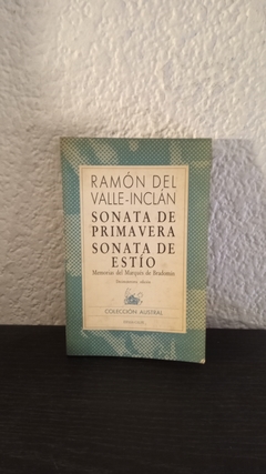 Sonata de primavera y de estío (usado) - Ramón del Valle-Inclán