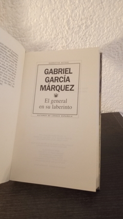 El general en su laberinto (usado) - Gabriel García Márquez - comprar online