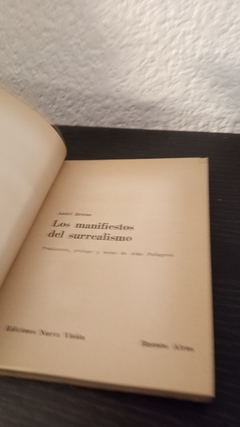 Los manifiestos del surrealismo (1965, usado) - André Breton - comprar online