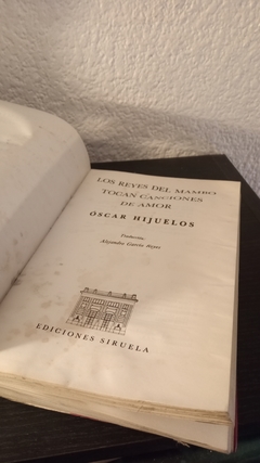 Los reyes del mambo tocan canciones de amor (usado, signos de humedad) - Oscar Hijuelos - comprar online