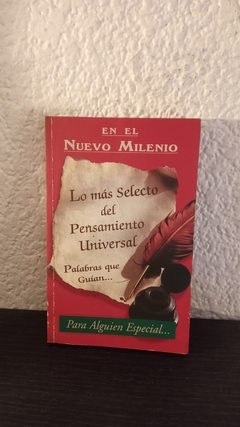 Pensamiento universal (usado, dos corchetes) - Alberto Bricento Rolo