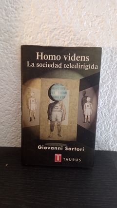 Homo Vides (usado) - Giovanni Sartori