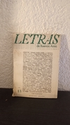 Letras de Buenos Aires (usado, canto dañado) - Antología