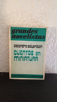 Cuentos en miniatura (usado) - Alejandro Solyenitzin