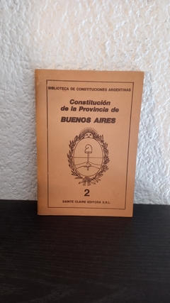 Constitución de la Prov. Bs. As. (usado) - Varios