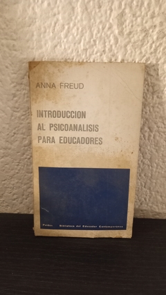 Introducción al psicoanalisis (usado, detalle en canto) - Anna Freud