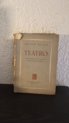 La muerte de un viajante (usado, tapa despegada y con detalles) - Arthur Miller