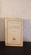 La rebelión de las masas (austral, usado) - José Ortega y Gasset