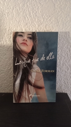 Lo que fue de ella (2014, usado) - Gayle Forman