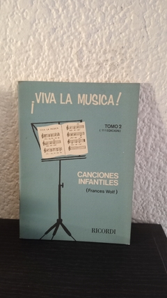 Canciones infantiles (tomo 2, usado) - Frances Wolf