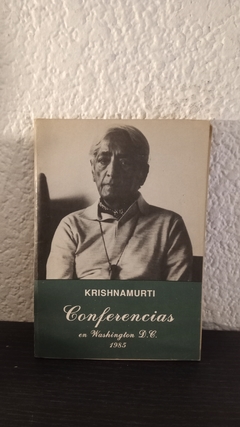 Conferencias Krishnamurti (usado, tapa despegada) - Krishnamurti