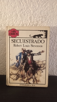 Secuestrado, mis libros (usado, nombre anterior dueño) - Robert Louis Stevenson