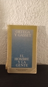 El hombre y la gente (usado, tapa despegada, detalle en canto) - Ortega y Gasset