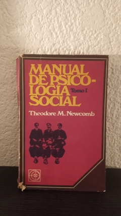 Manual de psicología social 1 (usado, tapa despegada) - Theodore M. Newcomb