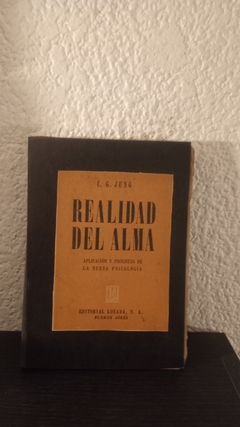 Realidad del alma (usado, despegada, tapa restaurada, pocos subrayados en lápiz de color) - C.G. Jung