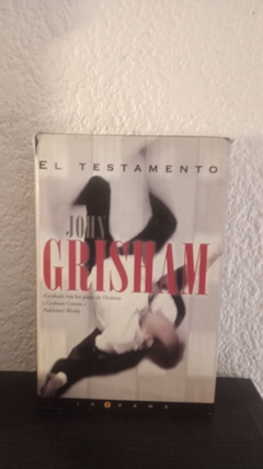 El testamento (usado, detalle en covertor) - John Grisham