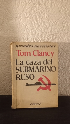 La caza del submarino Ruso (usado, tapa con cinta) - Tom Clancy