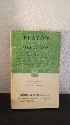 Diálogos Platón (usado, tapa con cinta) - Platón