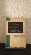 Fundamentos de Didactica (usado) - D. H. Holding