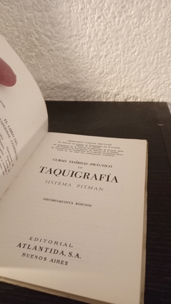 Taquigrafia sistema Pitman (usado) - Francisco Garcia Beltran en internet