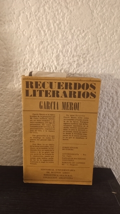 Recuerdos literarios (usado) - Garcia Merou