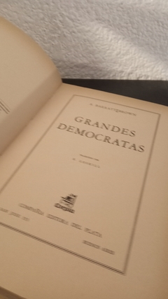 Grandes democratas (usado, canto dañado) - A. Barratt Brown - comprar online