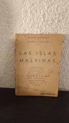 Las islas Malvinas (compendio, usado, ultima pagina rota) - Paul Groussac