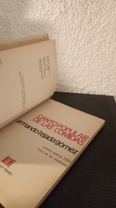 Canto popular de las comidas (usado) - Armando Tejada Gómez en internet