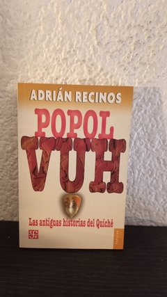 Popol VUH (usado, algunos escritos en birome) - Adrían Recinos