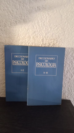 Diccionario de Psicologia (usado, los dos tomos) - equipo PAL