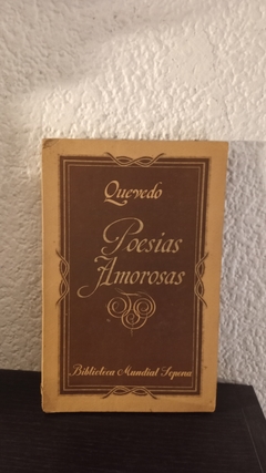 Poesias Amorosas (usado) - Quevedo