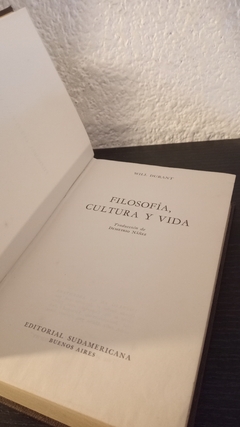 Filosofia, cultura y vida (usado) - Will Durant - comprar online