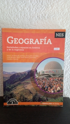 Geografia sociedades y espacios (usado, muy pocos subrayados en fluo) - Echeandia y otros