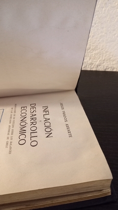 Inflacion y desarollo economico (usado) - Jesus Prado Arrarte - comprar online