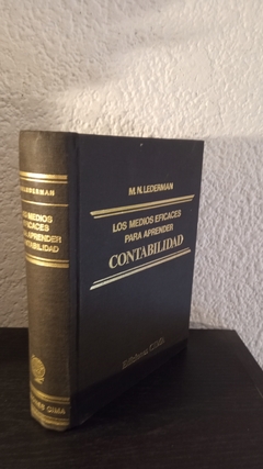 Los metodos eficaces para aprender contabilidad (usado) - M. N. Lederman