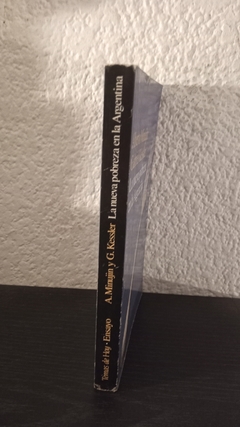 La nueva pobreza en la Argentina (usado, pequeño detalle en tapa) - Minujin y Kessler - comprar online