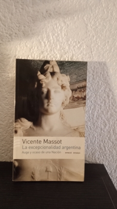 La excepcionalidad Argentina (usado, muy pocas marcas en birome) - Vicente Massot