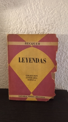 Leyendas (usado, tapa dañada) - Becquer