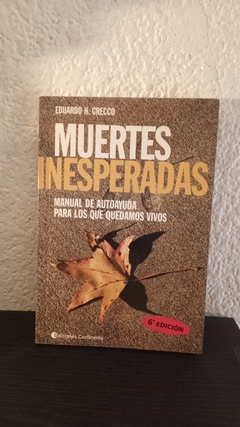 Muertes inesperadas (usado) - Eduardo H. Greco