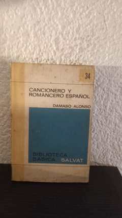 Cancionero y romancero español 34 (usado) - D. Alonso