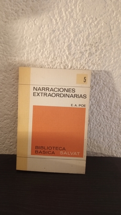 narraciones extraordinarias 5 (usado) - Edgar Allan Poe