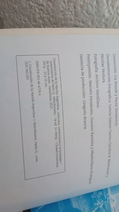 Costitucion de la Nación Argentina (sant.) (usado) - Varios en internet